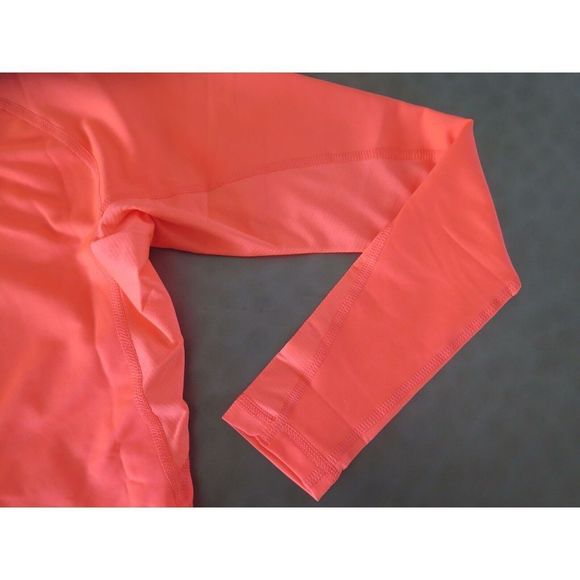 Adidas FS3026 Mens Size L Orange Long Sleeve Activewear Soccer Shirt - Picture 4 of 6